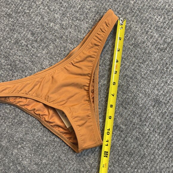 Billabong Large Bikini Bottom Sol Searcher Hike Super Skimpy Coverage Brown NEW - Picture 10 of 10